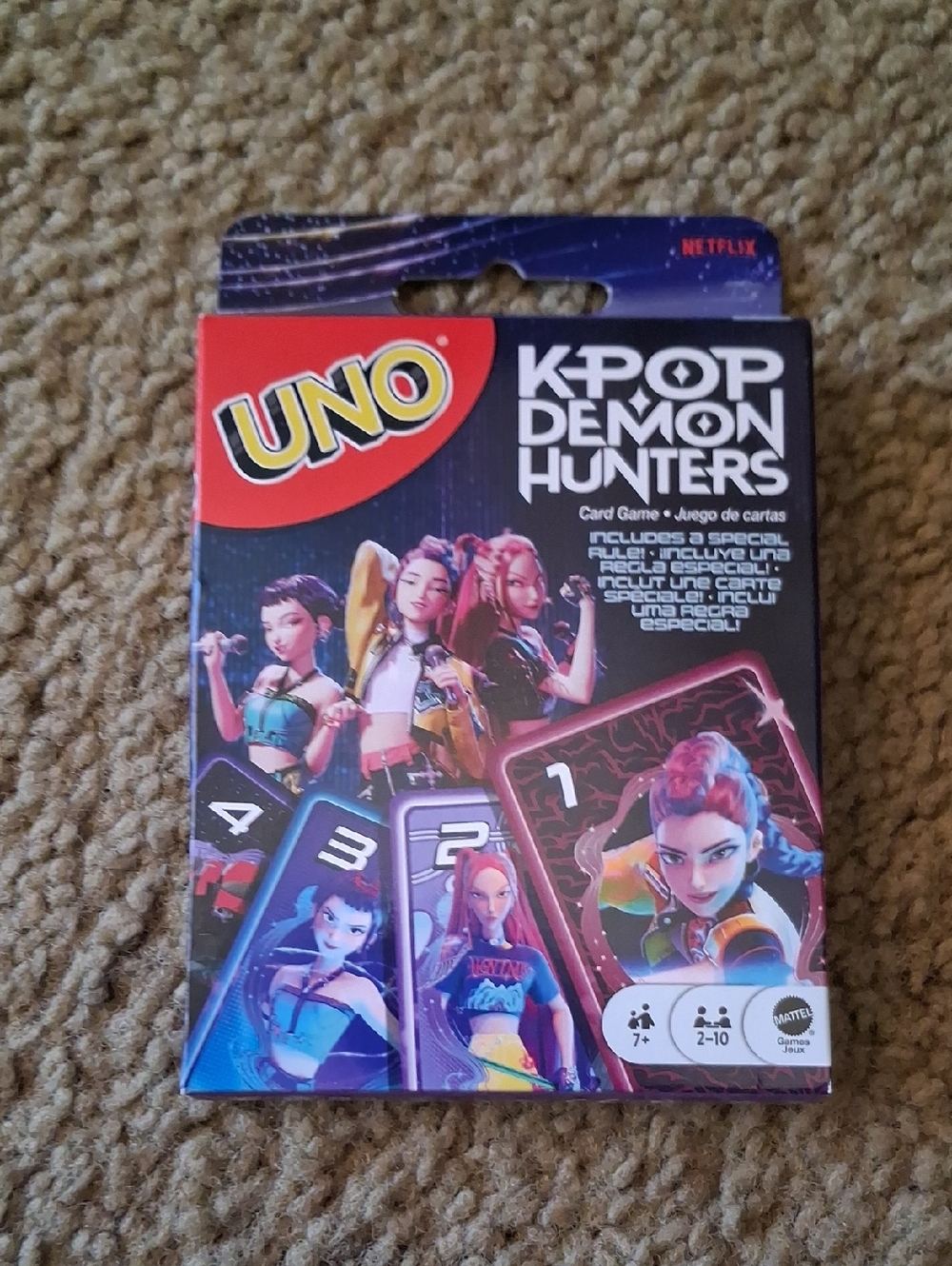 NEW K-Pop Demon Hunters UNO